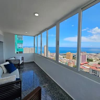 Vedado vista 360 grados al mar en Plaza, La Habana
